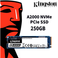 Kingston A2000 NVMe PCIe M.2 2280 SSD SA2000M8/250G read/write up to 2,000/1,100MB/s 